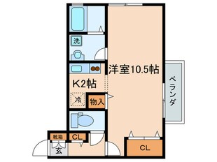 ベルコ－ト木ノ座の物件間取画像